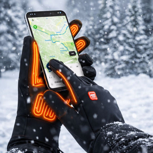 Heizbare Handschuhe Wasserdicht Outdoor Touchscreen - Novaglow