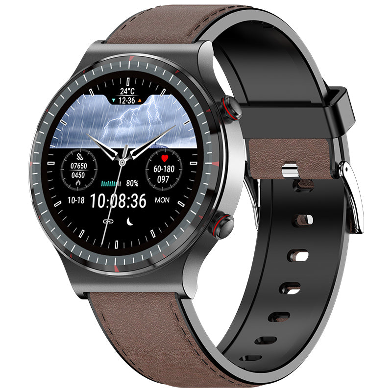 Edelstahl Smartwatch Fitness Tracker Gesundheit