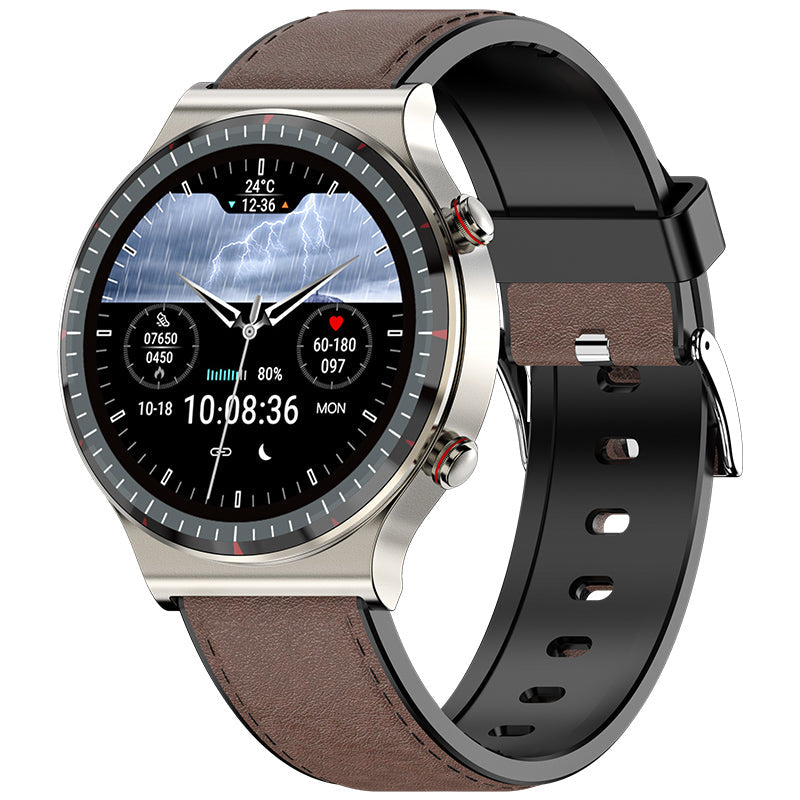 Edelstahl Smartwatch Fitness Tracker Gesundheit