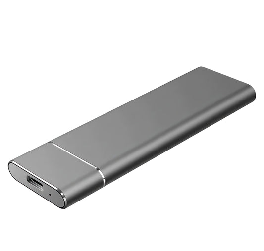 Externe SSD Festplatte Edel Metall Tragbar Blitzschnell - Novaglow